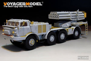 Voyager Model PE35900 Modern Russian 9P140 TEL of 9K57 Uragan(BM-27) MLRS Basic For TRUMPETER 1/35 – obrázek 3