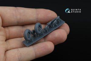 Quinta Studio QT48064 LaGG-3, MiG-3, La-5/La-7/La-9, Yak-7/Yak-9, I-185/250 Wheels (radial tread) (all kits) 1/48 – image 4