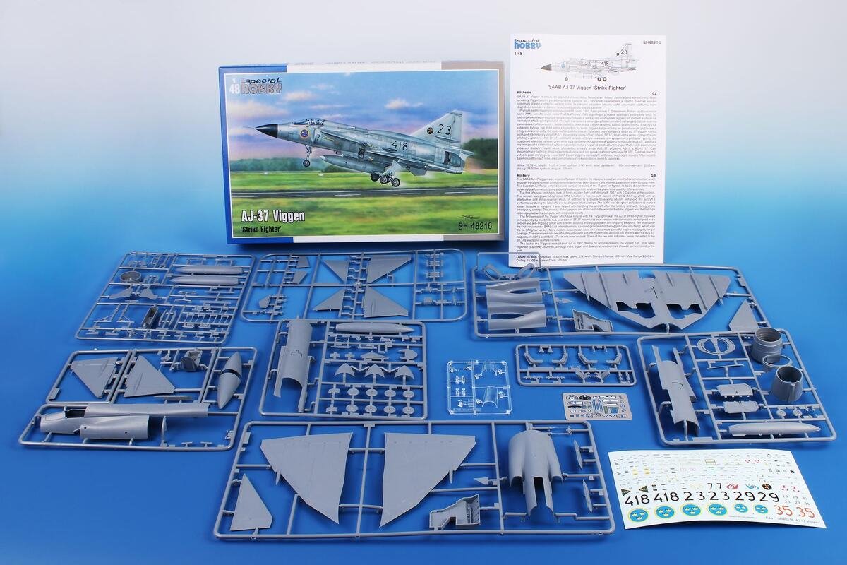 Special Hobby 48216 AJ-37 Viggen &amp;#39;Strike Fighter&amp;#39; 1/48 – image 2