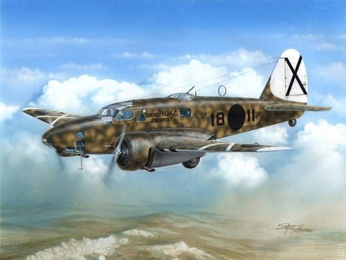 Azur A106 Caproni Ca.310 Italian &amp;amp; Spanish (1/72)