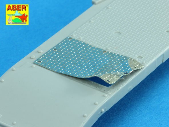 Aber 16099 WWII German pattern treadplate (Trumpeter Pz. IV) 1/16 – obrázek 5