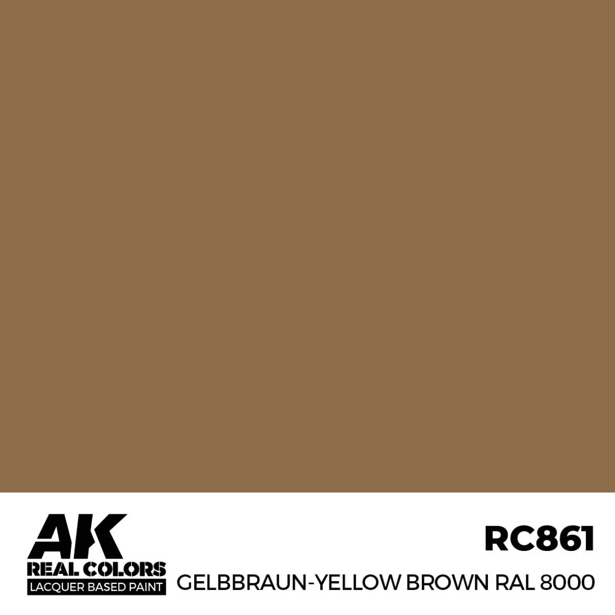AK Interactive RC861 Jaune-brun RAL 8000 17 ml