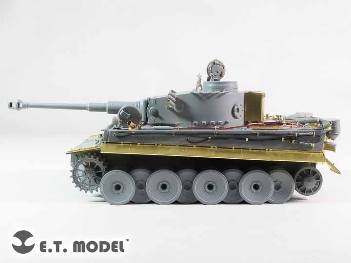ET Model EA35-109 WWII German TIGER I Fender &amp;amp; Side Skirts (Early Production) For DRAGON Smart Kit 1/35 – Bild 5