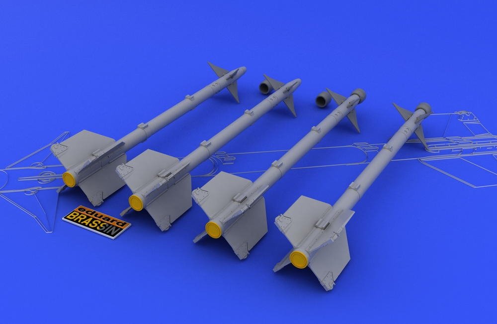 Eduard SIN648106 F-16 armament w/ Maverick missiles KINETIC MODEL 1/48 – image 5