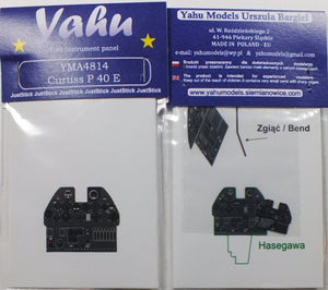 Yahu YMA4814 P-40 E (Hasegawa) 1/48