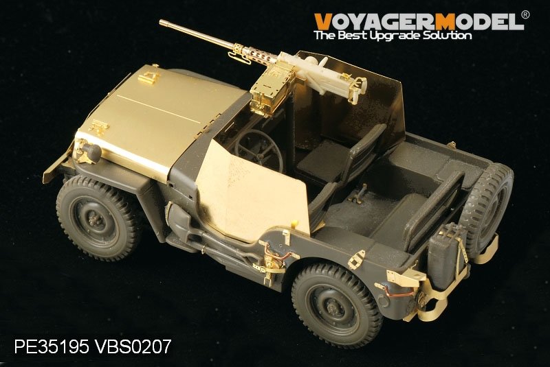 Voyager Model PE35195 WWII US Jeep Willys MB w/Add Amour for TAMIYA 35219 1/35 – Bild 7