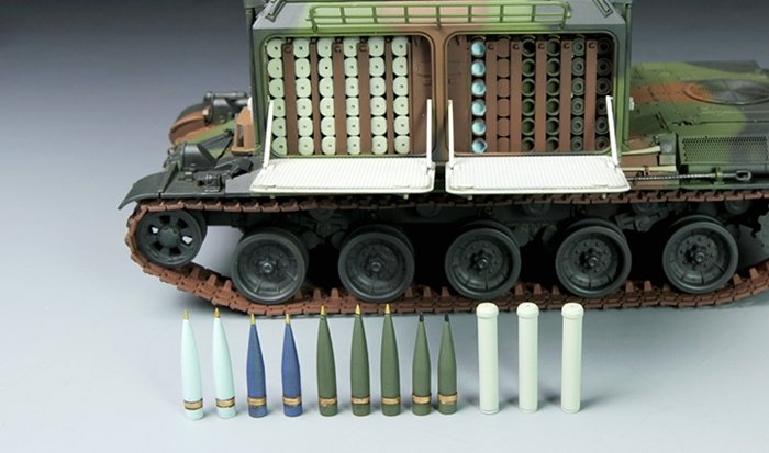 Meng Model TS-004 French AUF1 155mm Self-propelled Howitzer 1/35 – image 3