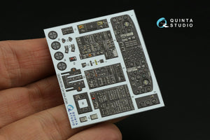 Quinta Studio QDS-35100 CH-54A 3D-Printed &amp;amp; colored Interior on decal paper (ICM) (Small version) 1/35 – image 10