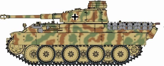Dragon 7508 Berge-Panther with Pz.Kpfw.IV Turm (1/72) – image 4
