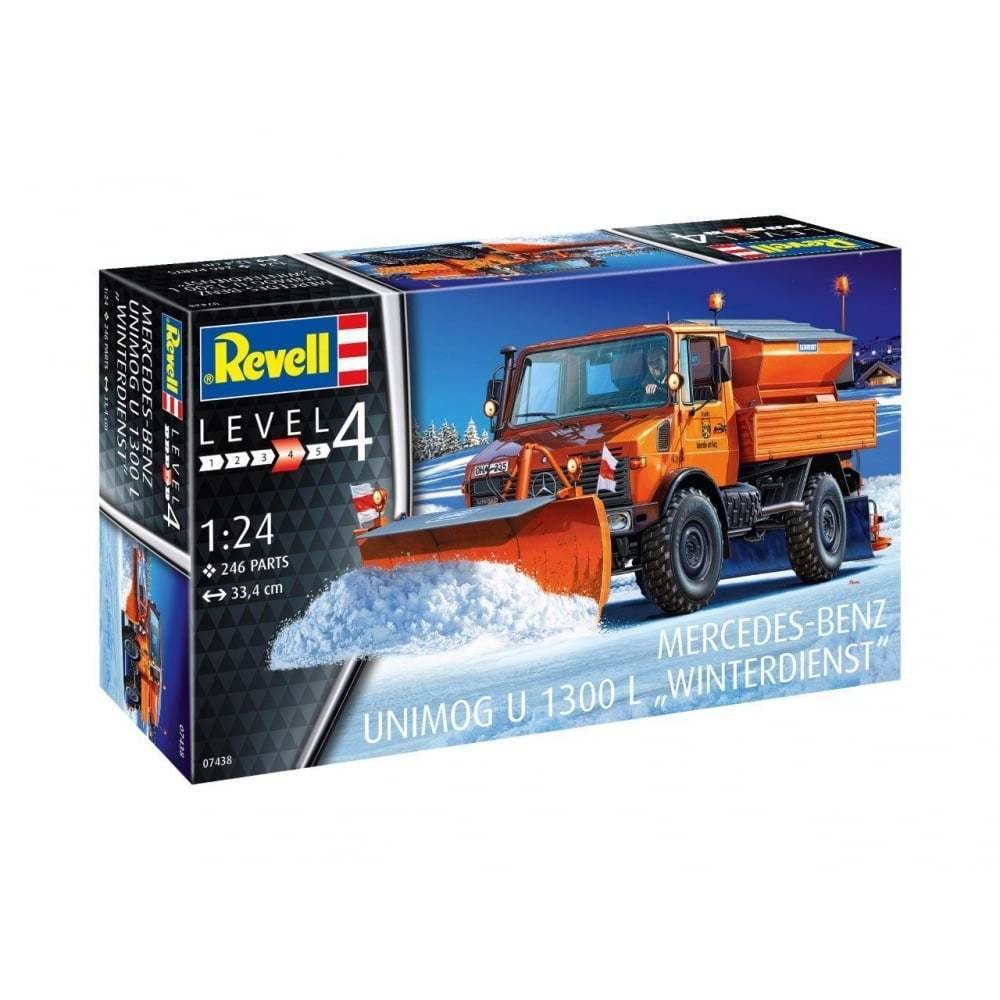 Revell 07438 Mercedes-Benz U 1300 L Winterdienst 1/24