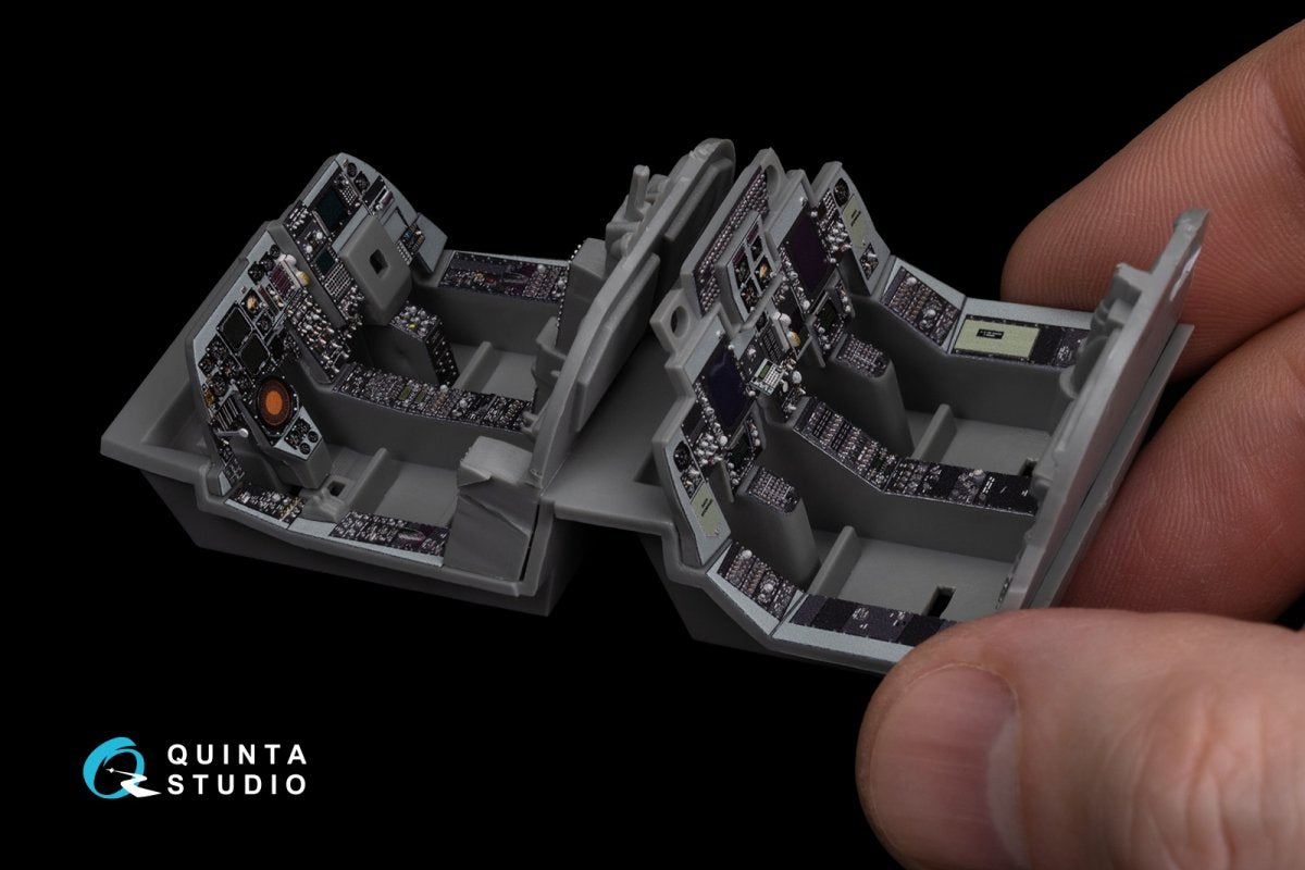 Quinta Studio QDS-48270 EA-6B Prowler (ICAP II) 3D-Printed &amp;amp; colored Interior on decal paper (Kinetic) (Small version) 1/48 – image 9