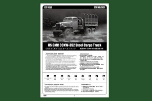 Hobby Boss 83831 US GMC CCKW-352 Steel Cargo Truck 1/35 – image 3