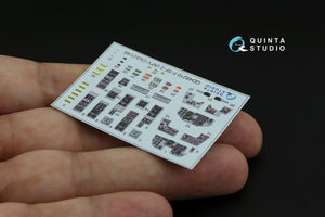 Quinta Studio QD48210 F-5F-2 3D-Printed &amp;amp; colored Interior on decal paper (AFV club) 1/48 – Bild 3