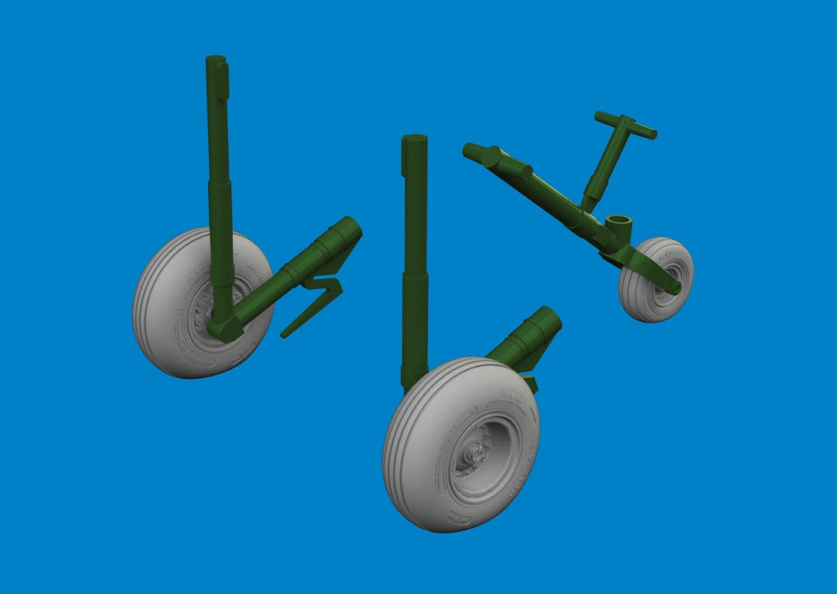 Eduard 6481109 UH-60 wheels ICM 1/48 – Bild 2