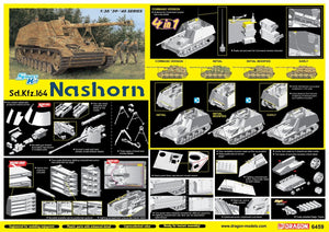 Dragon 6459 Sd.Kfz.164 Nashorn (4 in 1) 1/35 – image 2