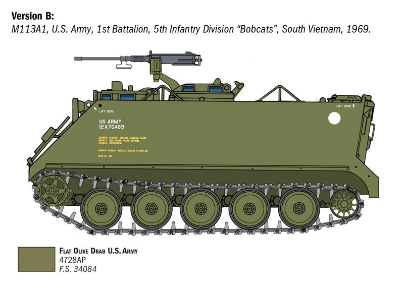Italeri 6753 M113A1 1/35 – obrázek 7