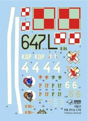 Arma Hobby 70017 PZL P.11c Kresy 1/72 – image 10