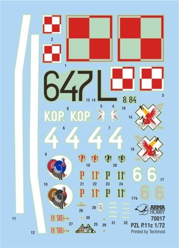 Arma Hobby 70017 PZL P.11c Kresy 1/72 – image 10