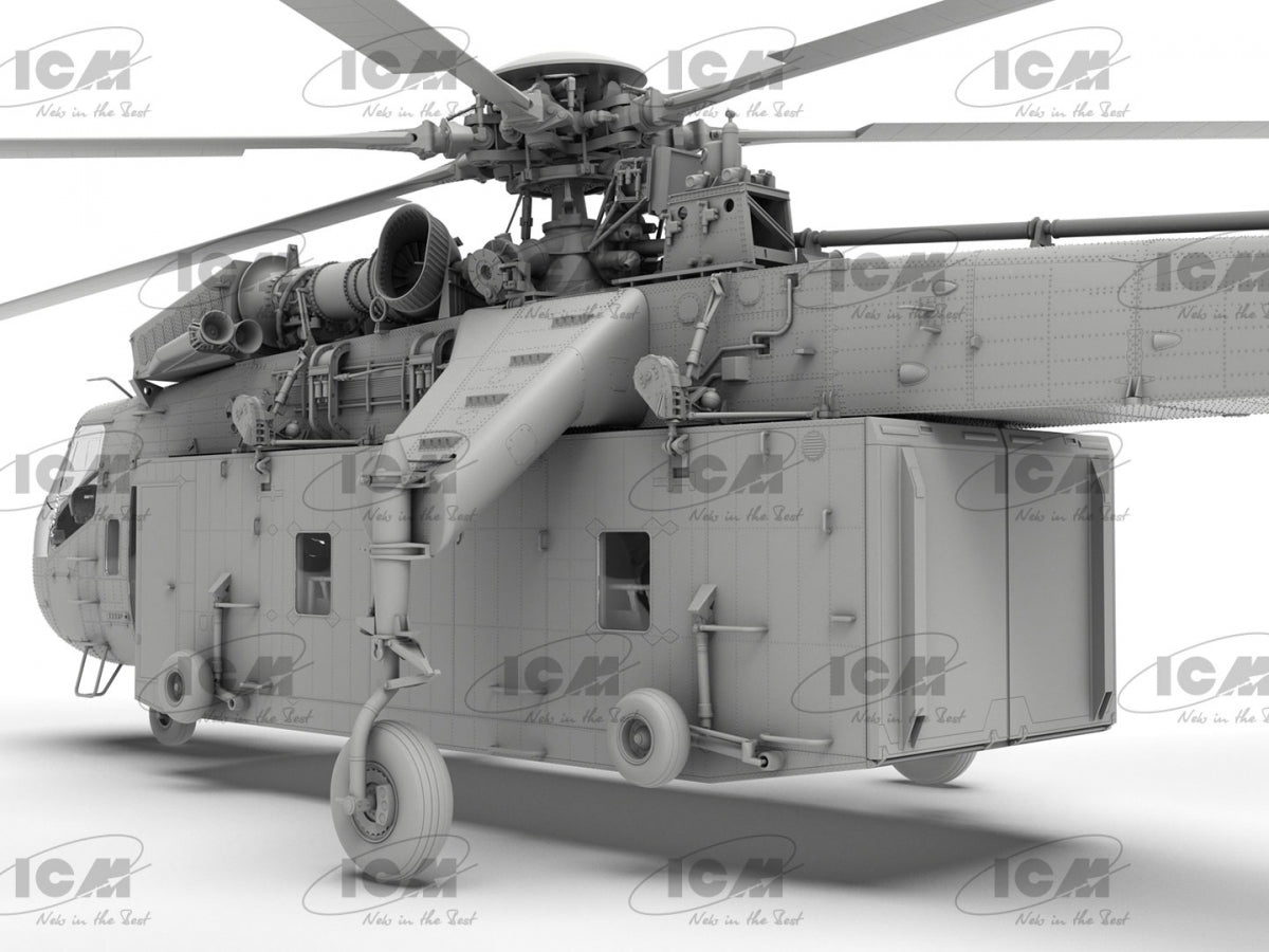 ICM 53057 CH-54A Tarhe with Universal Military Pod 1/35 – image 8