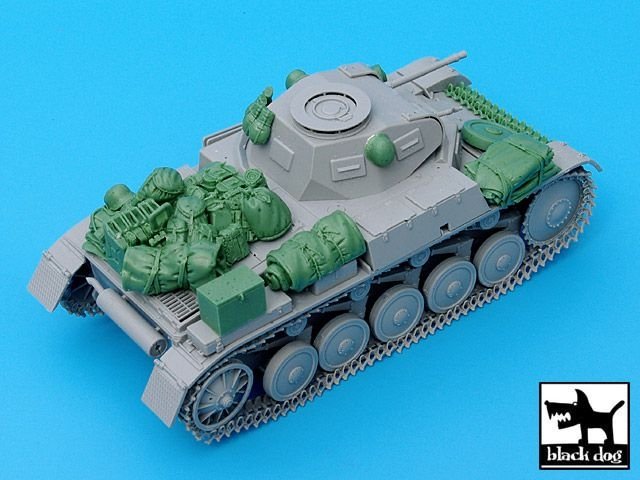 Black Dog T35032 Pz.Kpfw. II Ausf C accessories set 1/35 – Bild 4