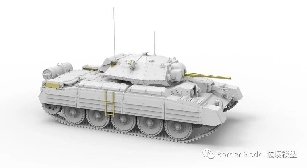 Border Model BT-015 Crusader Mk.II British Cruiser Tank MK.VI &amp;amp; German Pzkpfw.MK V746(e) 1/35 – obrázek 2