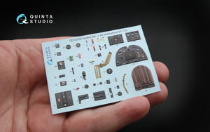 Quinta Studio QD32030 Spitfire Mk.V 3D-Printed &amp;amp; colored Interior on decal paper (for Hobbyboss kit) 1/32 – Bild 4