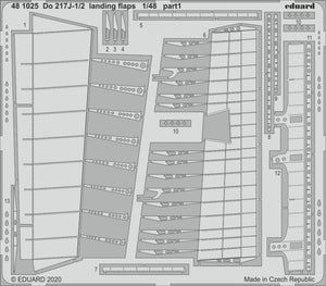 Eduard 481025 For 217J-1/2 landing flaps 1/48 ICM