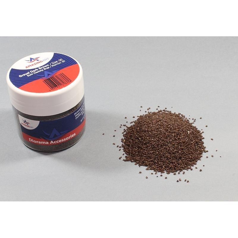 Amazing Art 18338 GRAVEL DARK BROWN SIZE 00