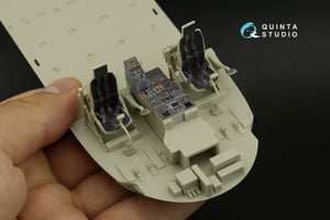 Quinta Studio QD+35108 MH-60L 3D-Printed &amp;amp; colored Interior on decal paper (Kitty Hawk) (with 3D-printed resin parts) 1/35 – Bild 10