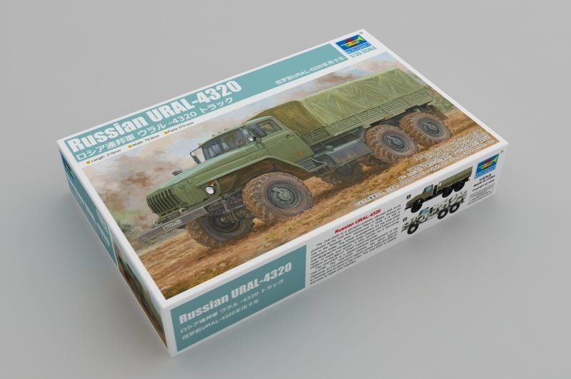 Trumpeter 01072 Russian URAL 4320 1/35 – obrázek 2