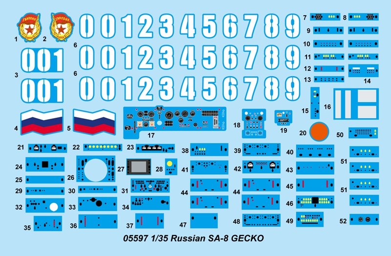 Trumpeter 05597 Russian SA-8 GECKO – zdjęcie 4