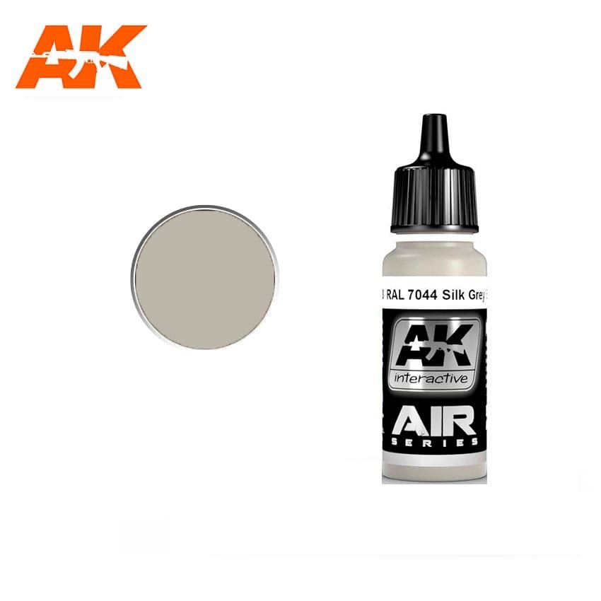 AK Interactive AK2163 RAL 7044 SILK GRAY (SEIDENGRAU) 17ml