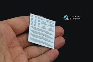 Quinta Studio QP32017 F/A-18A/B/C/D tail reinforcement plates (all kits) 1/32 – image 3