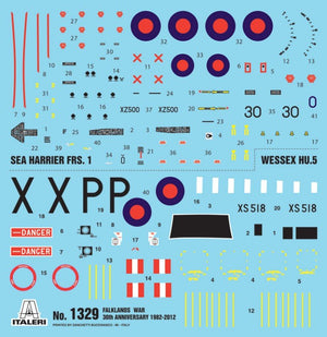 Italeri 1329 Wessex UH.5 / Sea Harrier FRS.1 - Falklands War 1/72 – image 4
