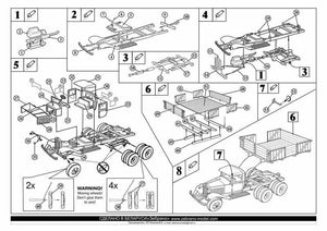 Collected 72069 Soviet AA Self-propelled gun 61-K 1/72 – obrázek 3