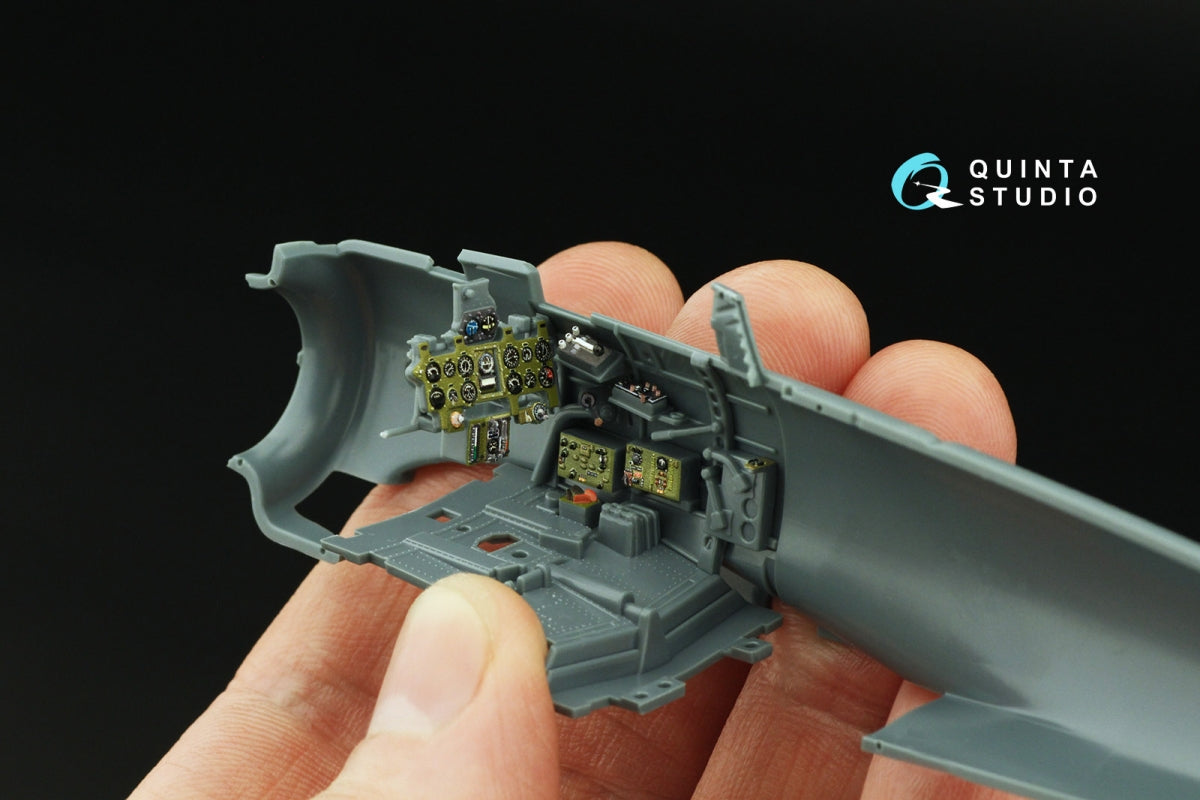 Quinta Studio QD48492 A6M2 Zero Mitsubishi Production 3D-Printed colored Interior on decal paper (Eduard) 1/48 – image 10