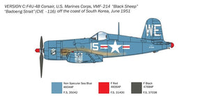 Italeri 1453 F4U-4 Corsair - Korean War 1/72 – image 6