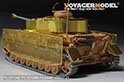Voyager modèle PEA446 WWII allemand Pz.Kpfw.IV Ausf.J &amp;quot;Thoma Shields&amp;quot; treillis métallique schürzen (dernière production) (pour RFM 5033) 1/35 – image 3