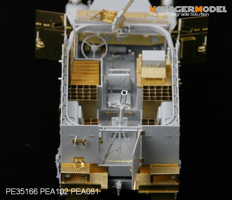 Voyager Model PE35166 WWII M4 81mm Mortar Carrier (For DRAGON 6361) 1/35 – image 4