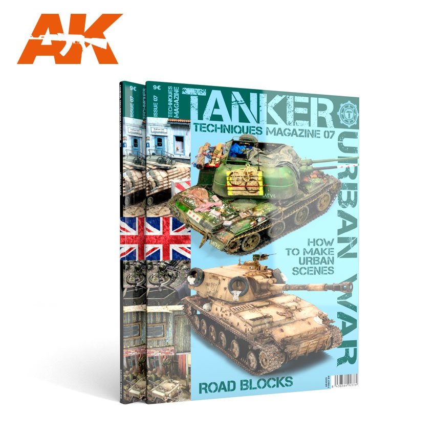 AK Interactive AK4829 TANKER 07 : COMBATS URBAINS (Anglais)