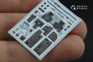Quinta Studio QDS-48474 A-10C 3D-Printed colored Interior on decal paper (GWH) (Small version) 1/48 – obrázek 7