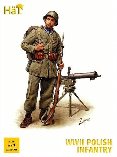 Hat 8115 WWII Polish Infantry 1/72