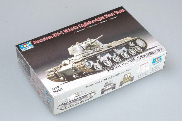 Trumpeter 07233 Russia KV-1 M1942 Lightweight Cast TANK 1/72 – Bild 2