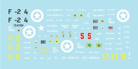 Star Decals 72-A1034 US M4A1 Sherman. 1/72 – image 3