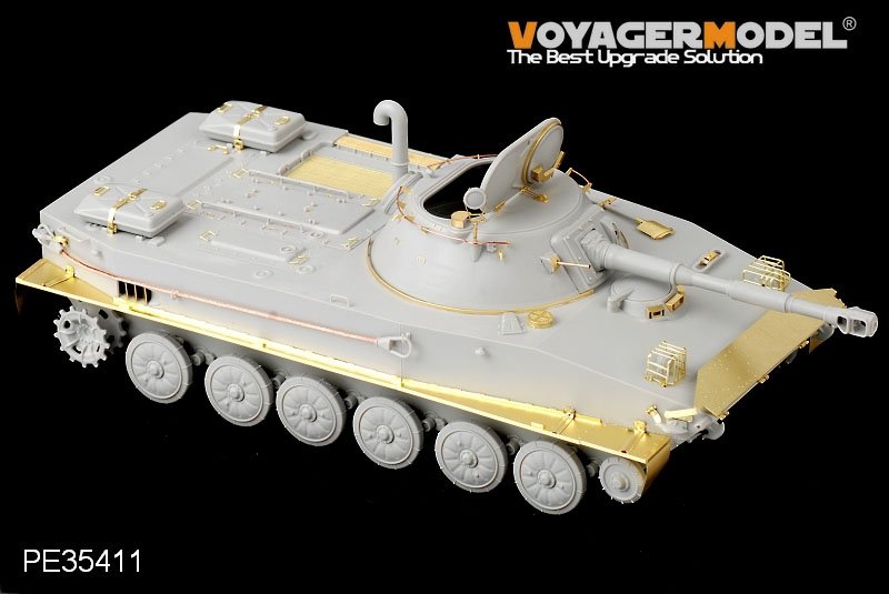 Maquette Voyager PE35411 Char amphibie russe PT-76B de la Seconde Guerre mondiale pour Trumpeter 00381 1/35 – image 8