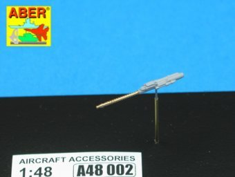 Aber A48 002 Set of 2 barrels for German 7.92 mm MG 17 aircraft machine guns (1/48) – imagen 4