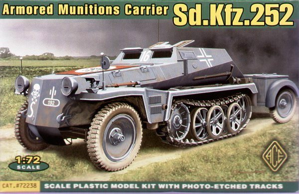ACE 72238 Sd.Kfz.252 armored ammunition carrier (1/72)