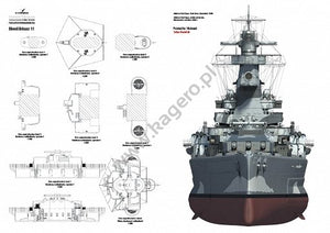 Kagero 7022 The German Pocket Battleship Admiral Graf Spee EN/PL – obrázek 4