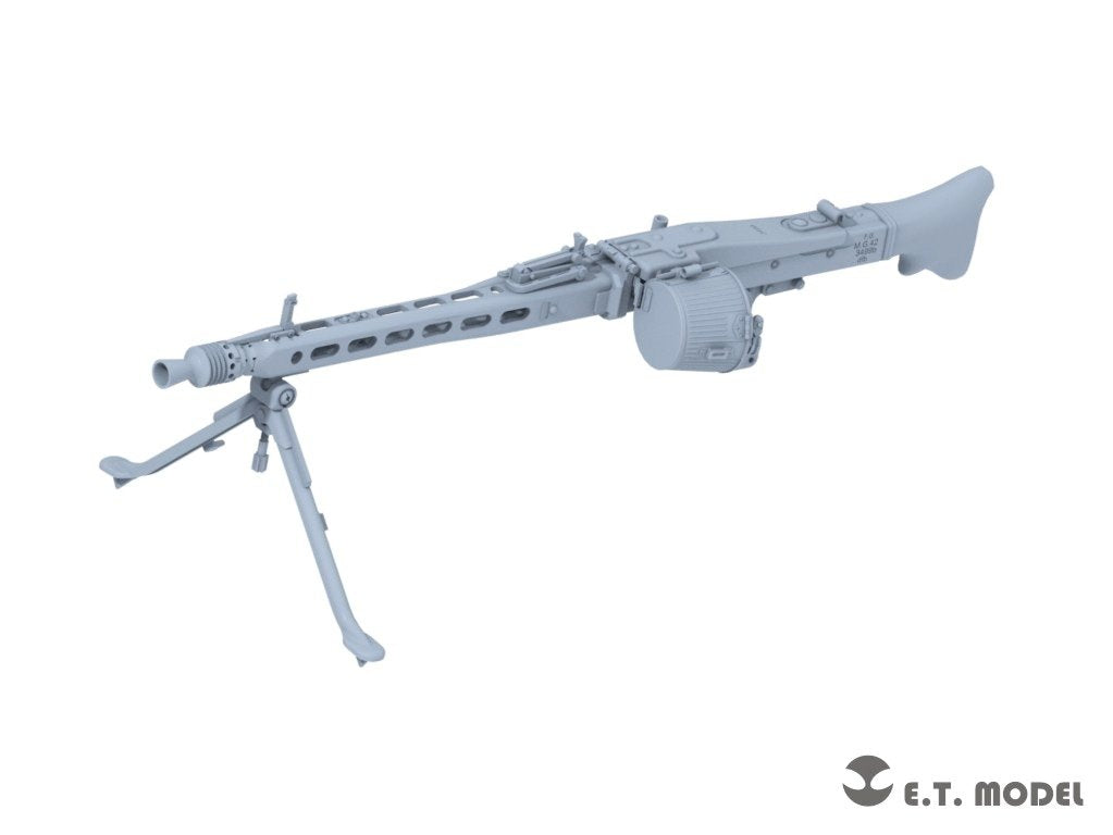 ET Model P35-217 WWII German Mg42 Machinegun &amp;amp; Ammo Box (3D Print) 1/35 – obrázek 5
