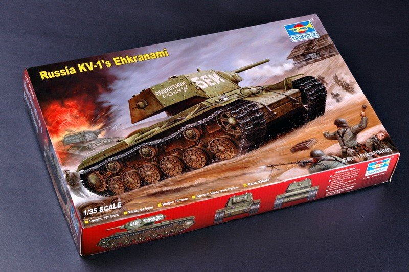 Trumpeter 00357 Russia KV-1 s Ehkranami 1/35 – image 2